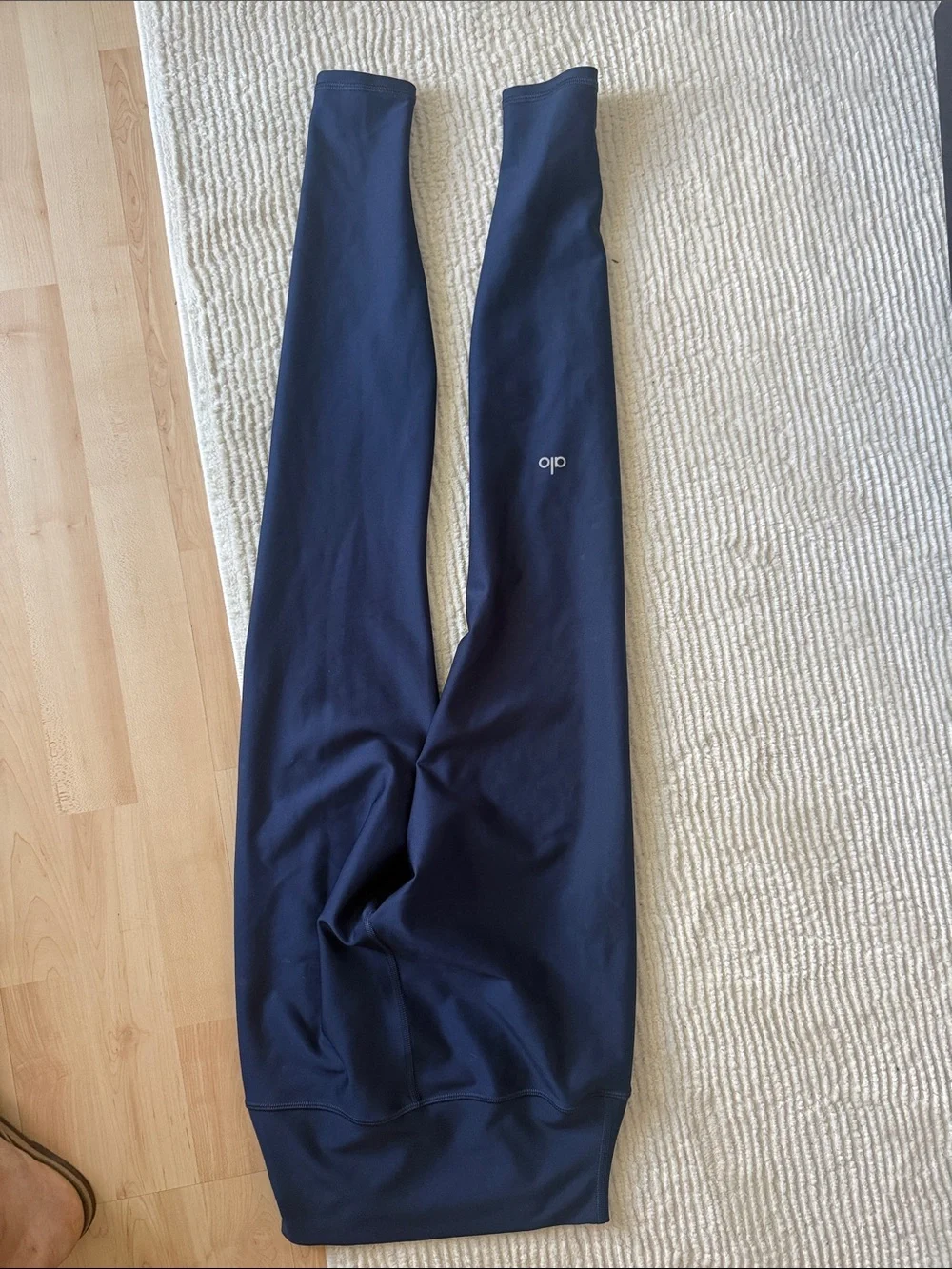 Women’s Alo High-Waist Navy Leggings